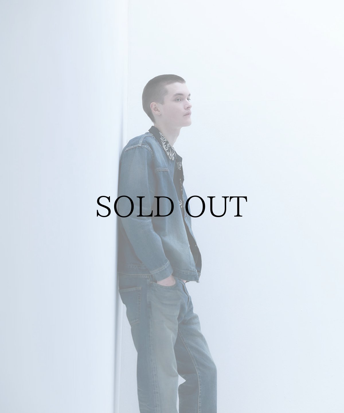 画像12: CALEE(キャリー) / 1ST TYPE NO COLLAR DENIM JACKET <USED> (12)