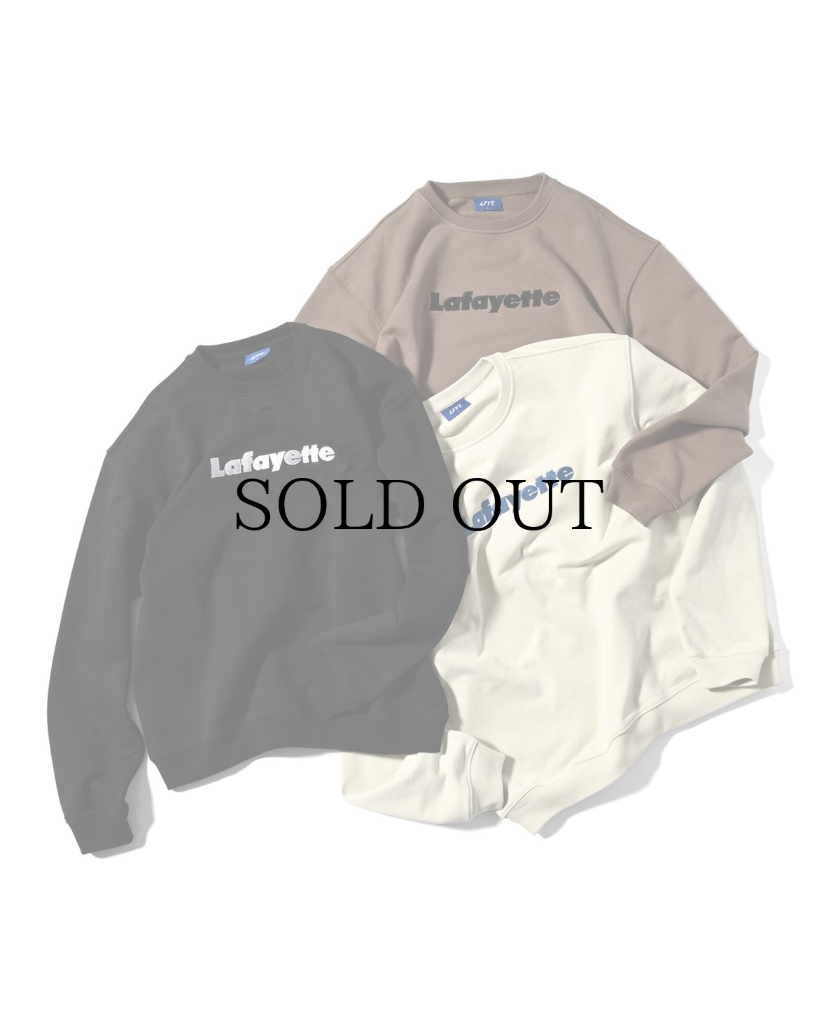 画像1: 【30%OFF】 LFYT(ラファイエット) / Lafayette LOGO CREW SWEAT (1)