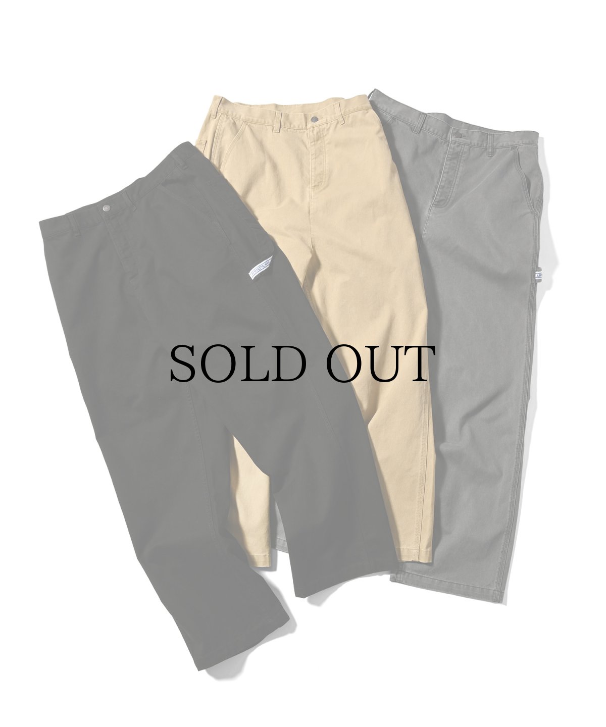 画像1: 【30%OFF】 LFYT(ラファイエット) / WASHED PAINTER PANTS (1)