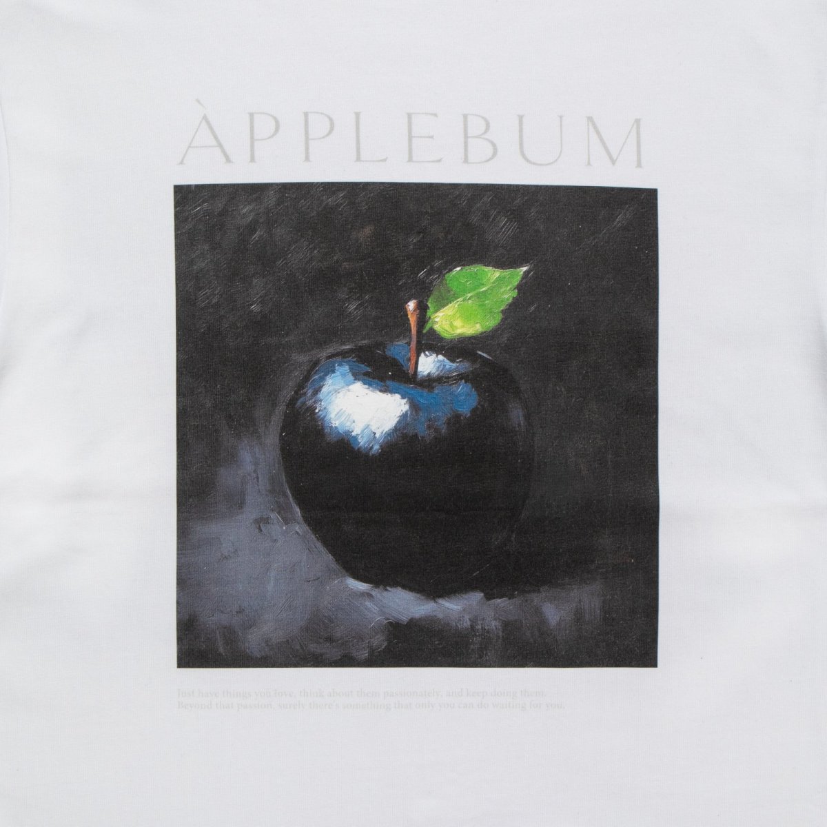 画像5: APPLEBUM(アップルバム) / "Black Apple" T-shirt 12oz (5)