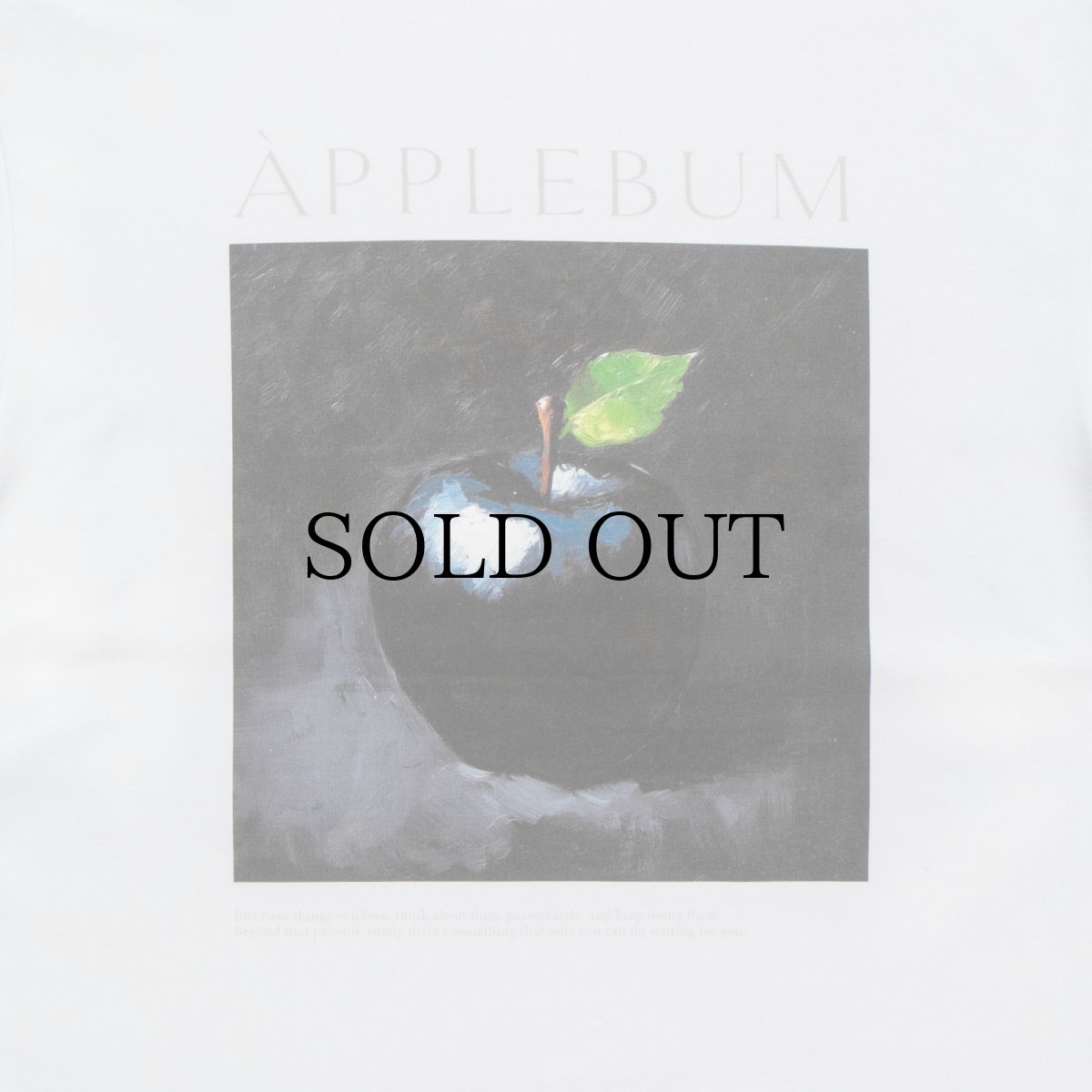 画像5: APPLEBUM(アップルバム) / "Black Apple" T-shirt 12oz (5)