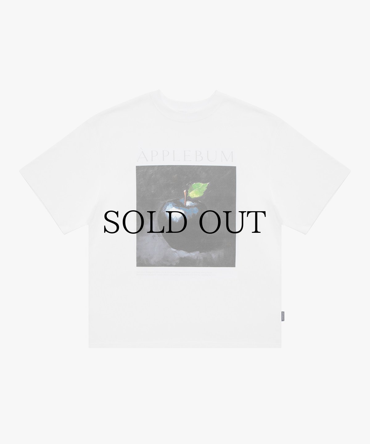 画像1: APPLEBUM(アップルバム) / "Black Apple" T-shirt 12oz (1)