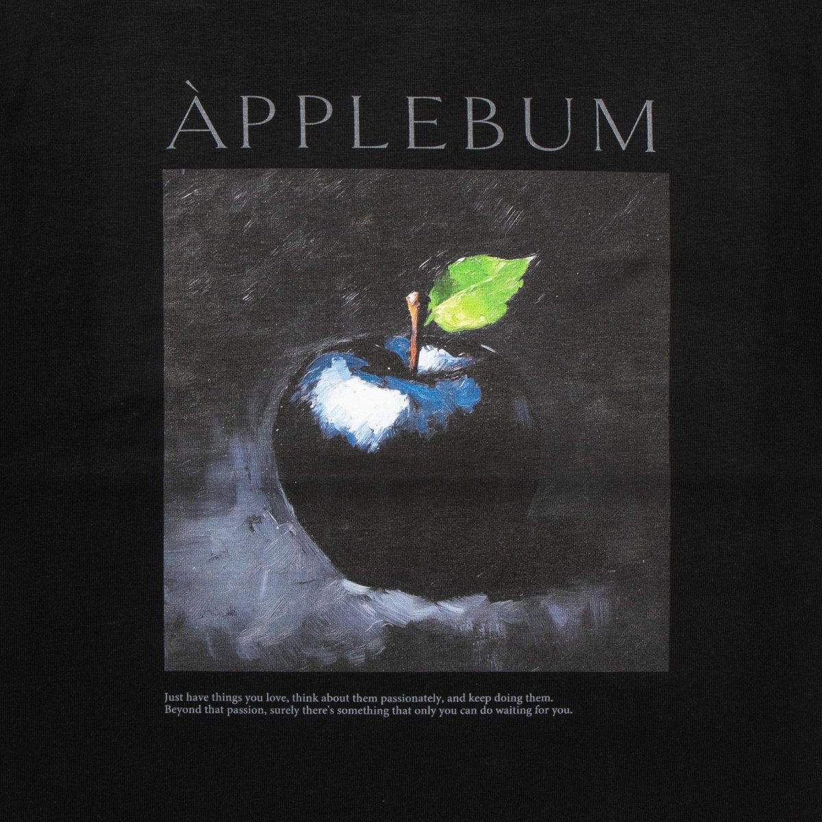 画像6: APPLEBUM(アップルバム) / "Black Apple" T-shirt 12oz (6)