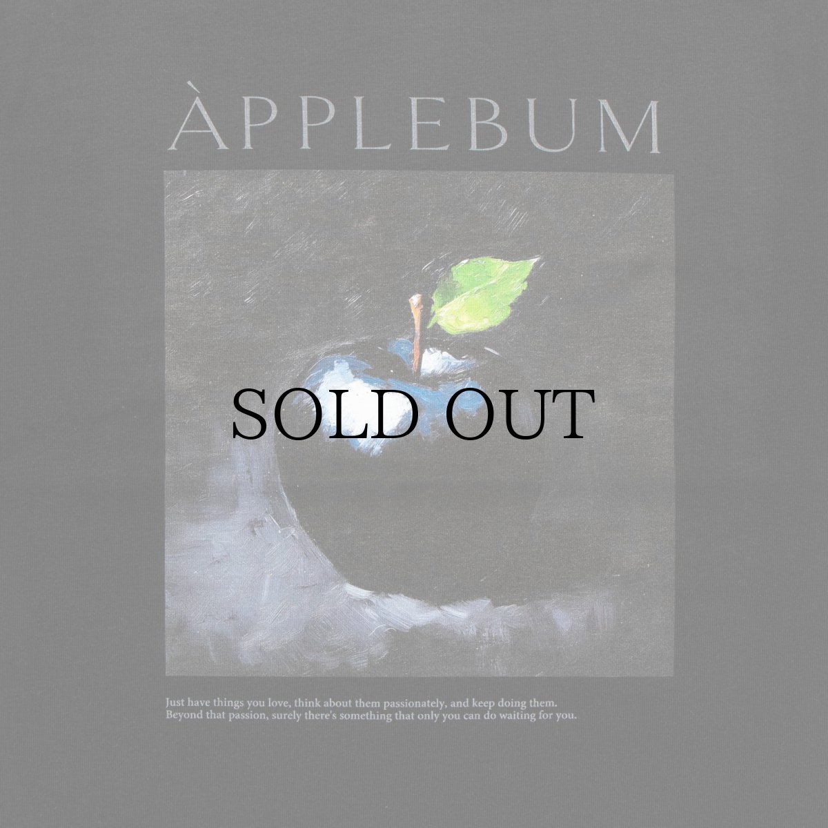 画像6: APPLEBUM(アップルバム) / "Black Apple" T-shirt 12oz (6)
