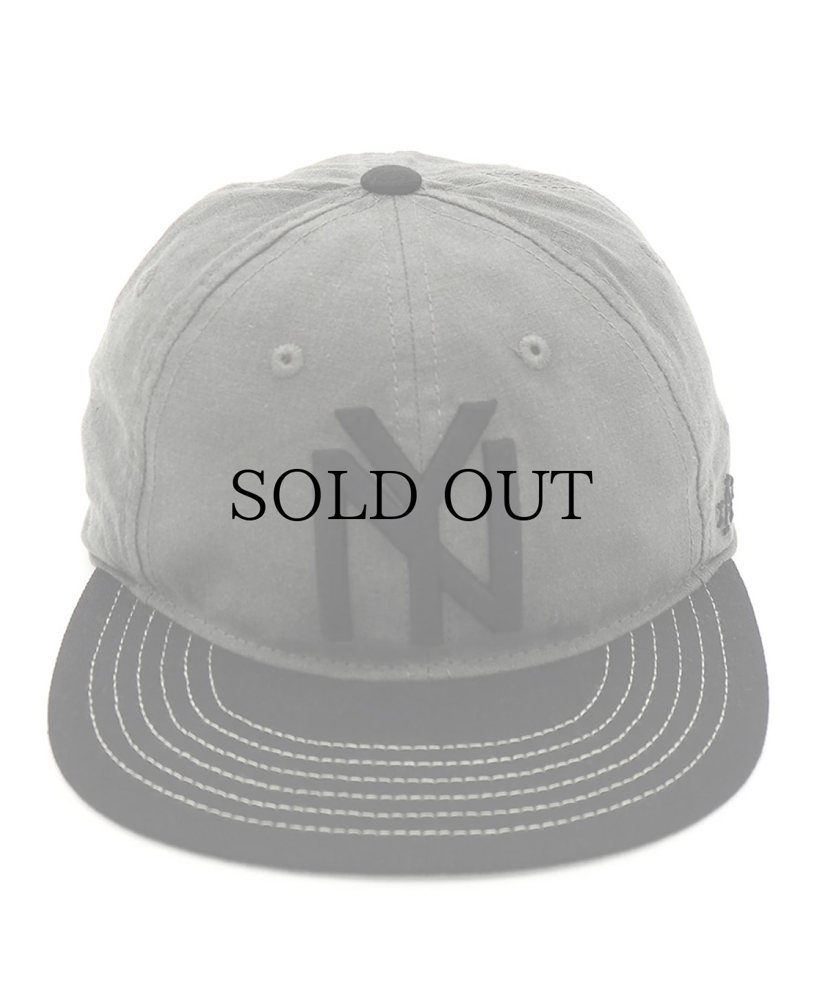 画像2: AMERICAN NEEDLE(アメリカンニードル) / LINE OUT (ニューヨーク・ブラックヤンキース) (2)