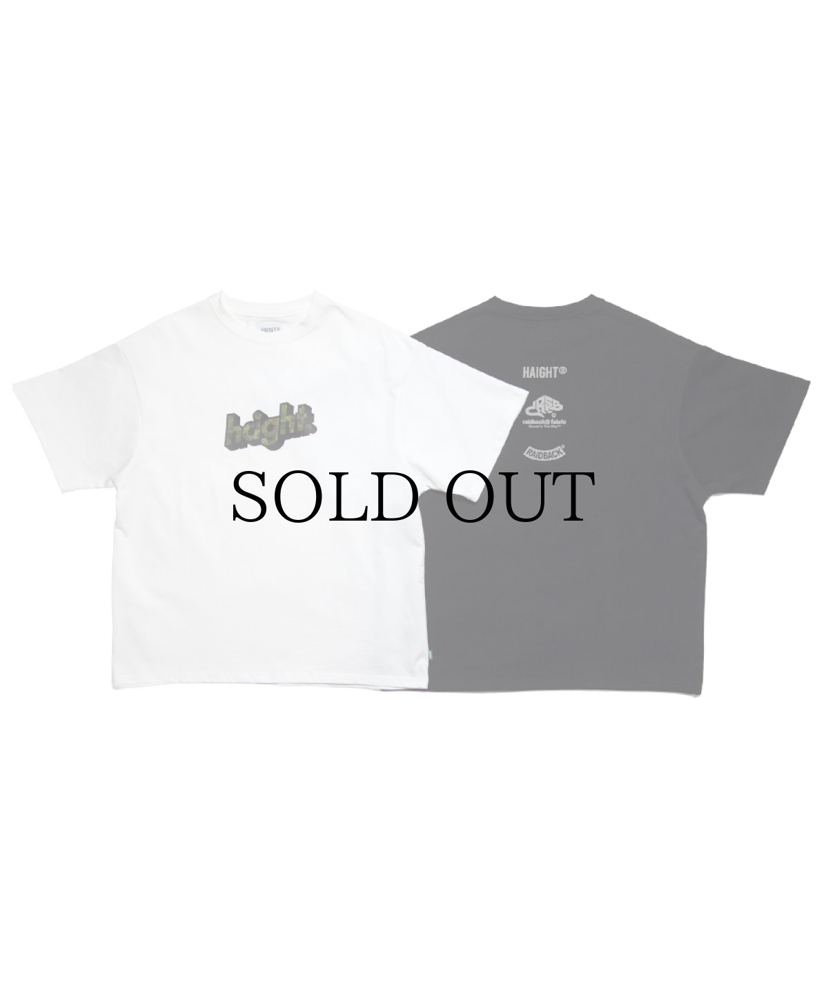 画像1: HAIGHT / RAIDBACK PIXEL LOGO Tee (1)
