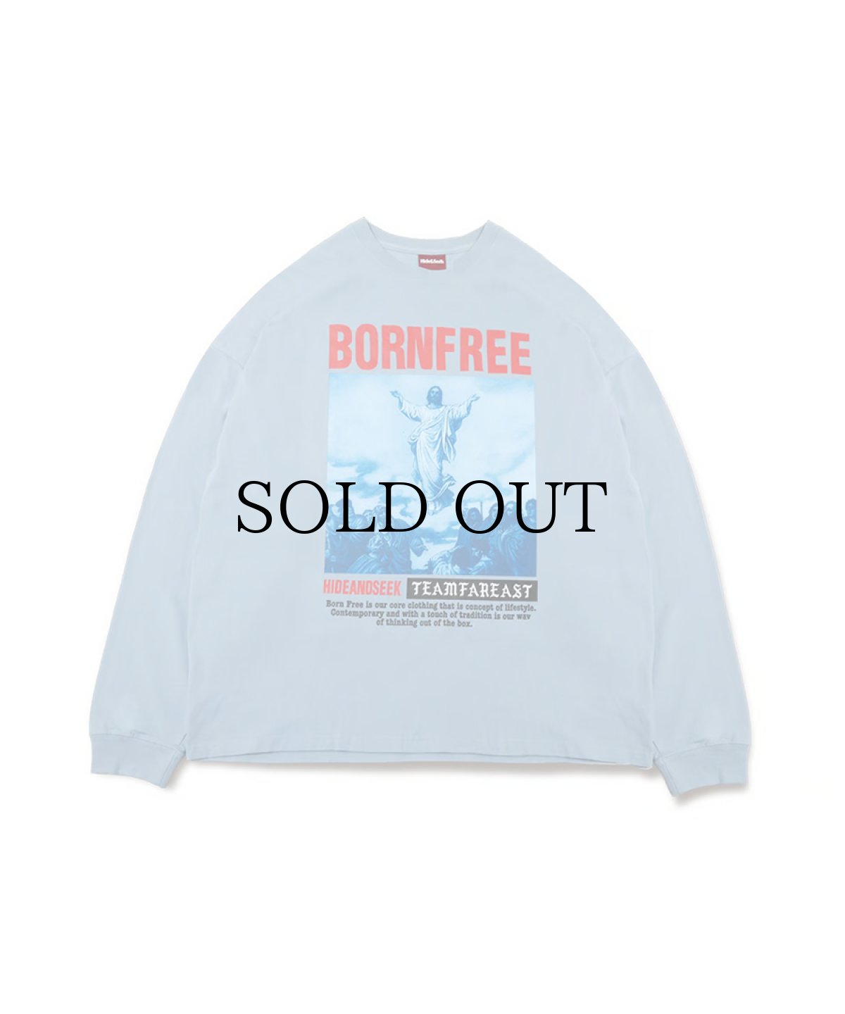 画像5: HIDEANDSEEK(ハイドアンドシーク) / Jesus L/S Tee (Big Silhouette) (5)