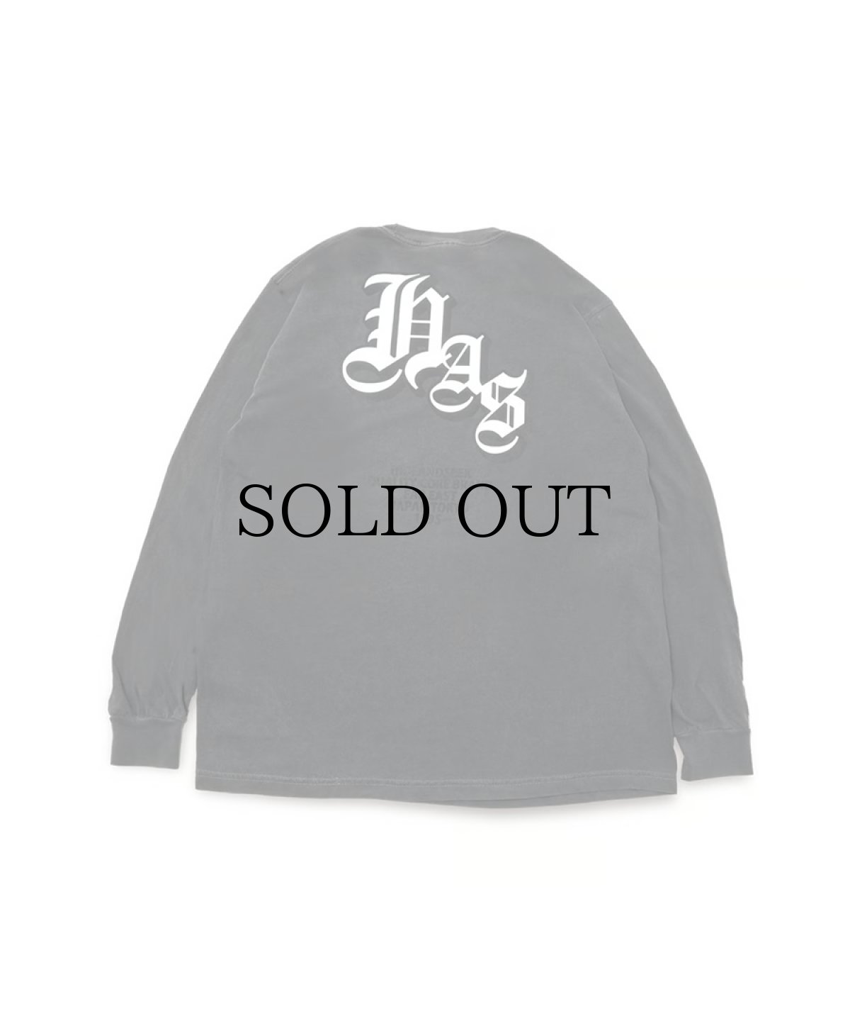 画像1: HIDEANDSEEK(ハイドアンドシーク) / HAS L/S Tee (1)