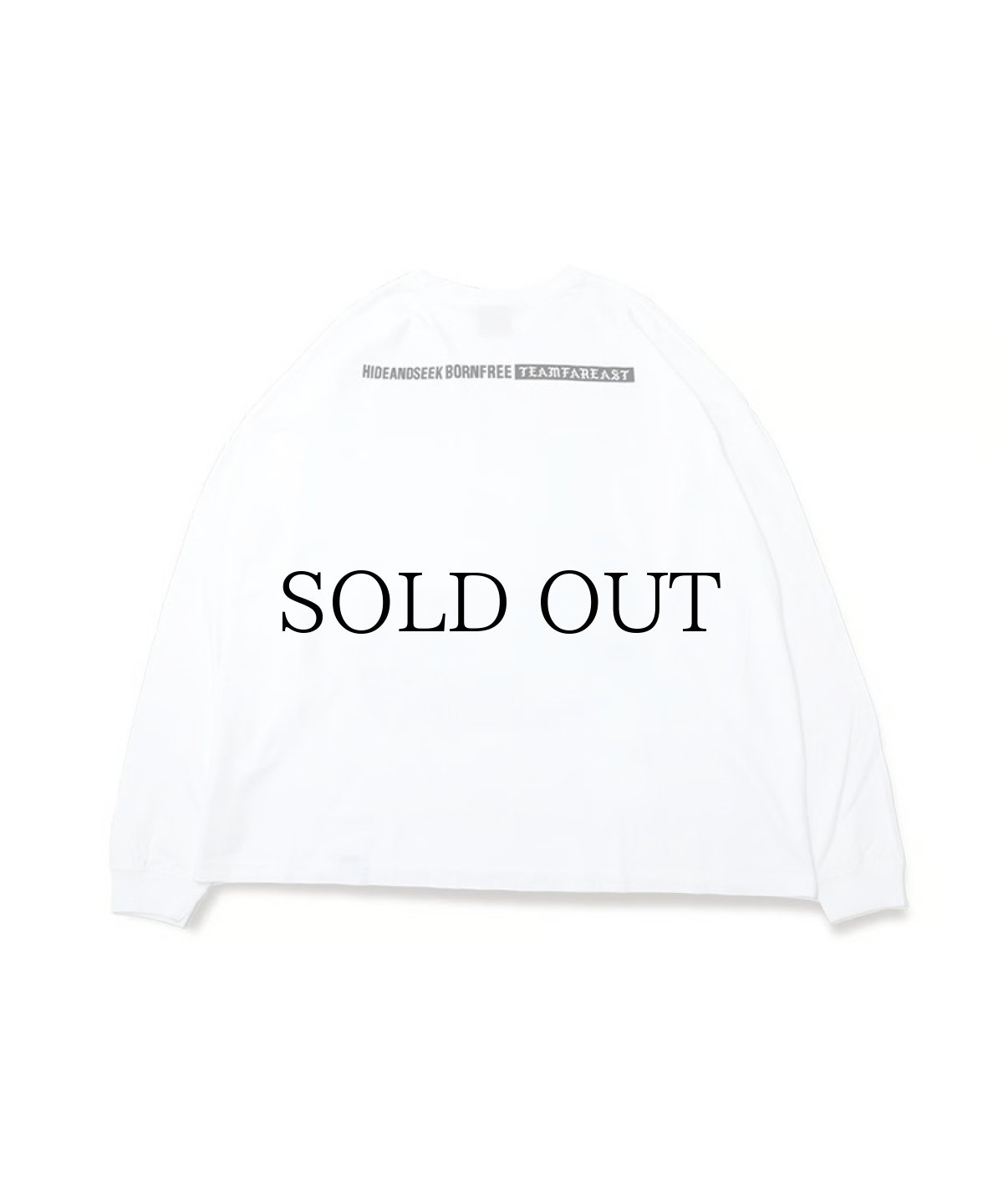 画像4: HIDEANDSEEK(ハイドアンドシーク) / Jesus L/S Tee (Big Silhouette) (4)