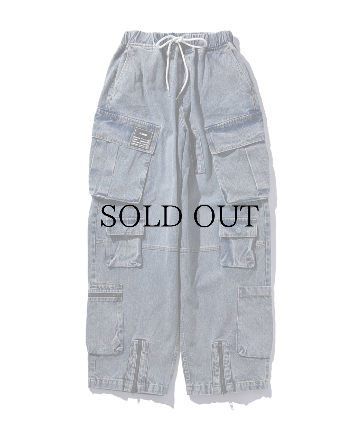 画像3: EL REIGN(エルレイン) / "FEAR" EASY CARGO DENIM (3)