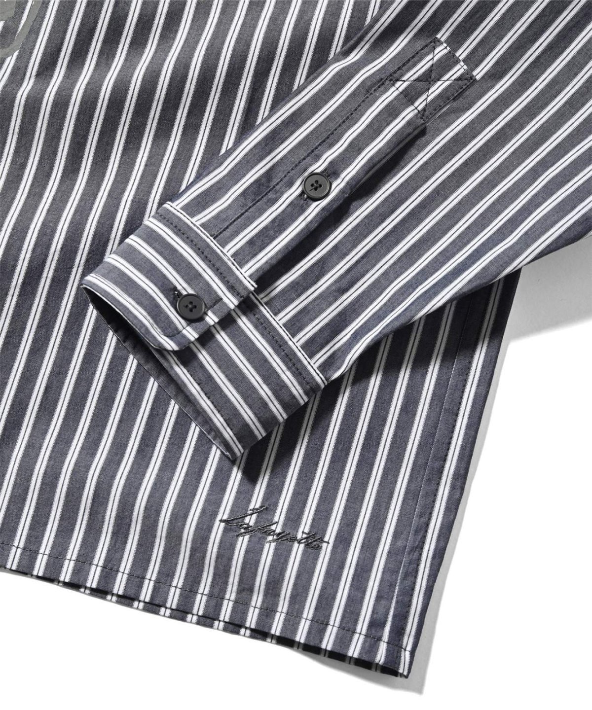 画像13: 【30%OFF】 LFYT(ラファイエット) / STRIPE ROSE SHIRT (13)