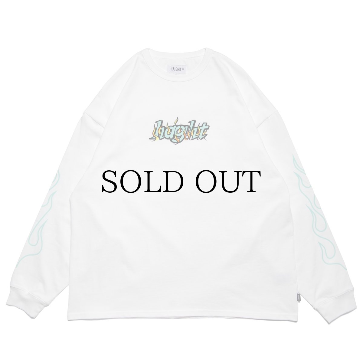 画像2: HAIGHT / FLAMES LOGO LS Tee (2)