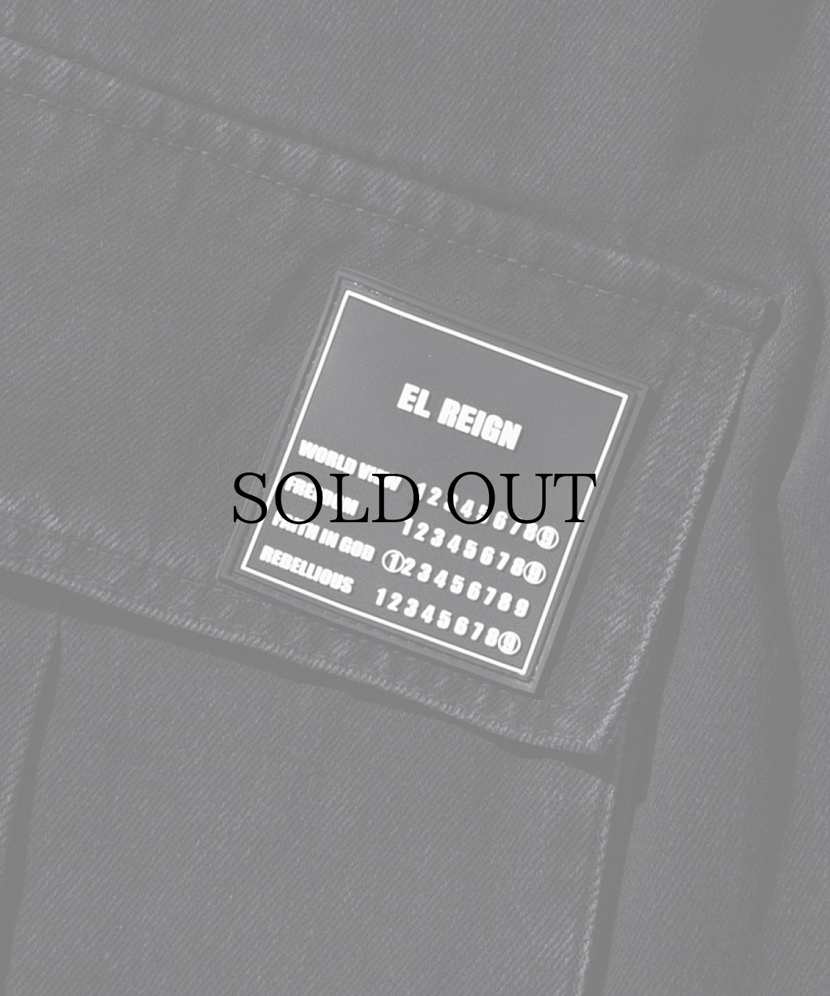 画像6: EL REIGN(エルレイン) / "FEAR" EASY CARGO DENIM (6)