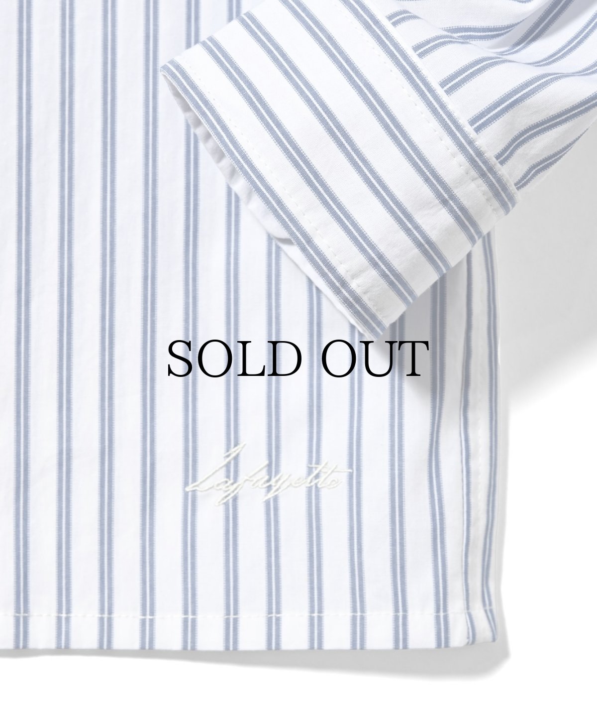 画像12: 【30%OFF】 LFYT(ラファイエット) / STRIPE ROSE SHIRT (12)