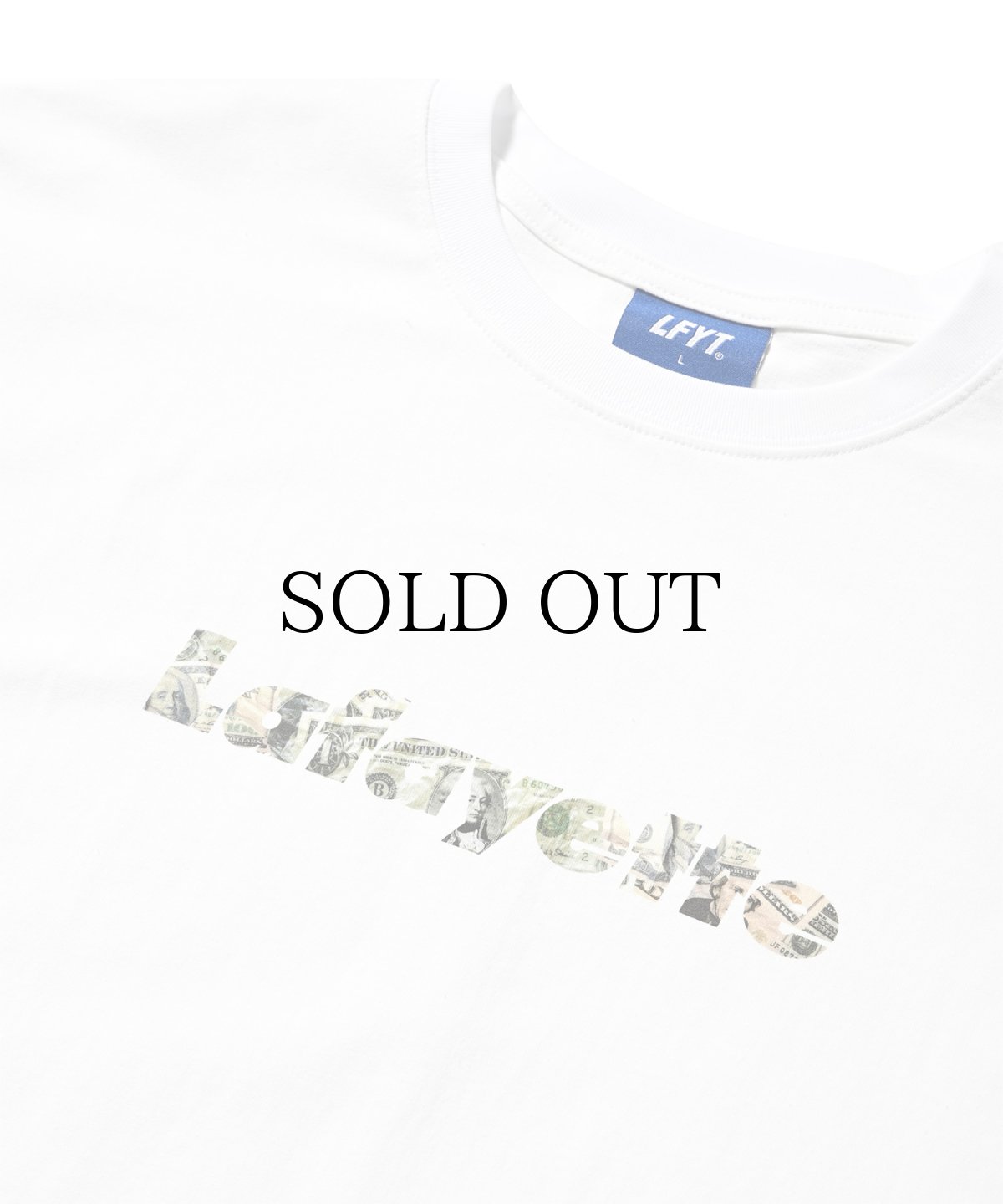 画像9: 【30%OFF】 LFYT(ラファイエット) / DEAD PRESIDENTS Lafayette LOGO TEE (9)