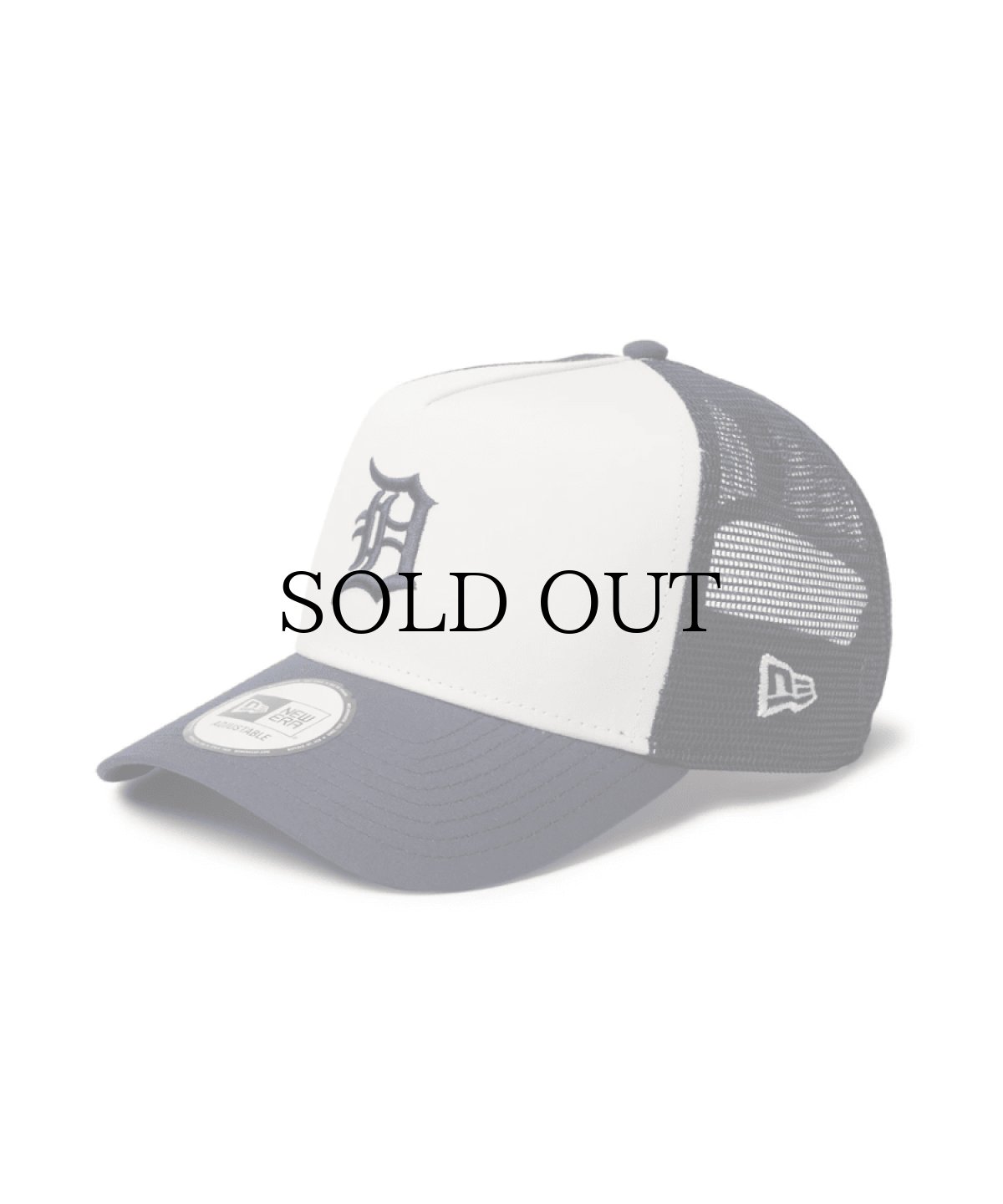 画像1: NEW ERA / 9FORTY A-Frame トラッカー MLB Typewriter デトロイト・タイガース (1)