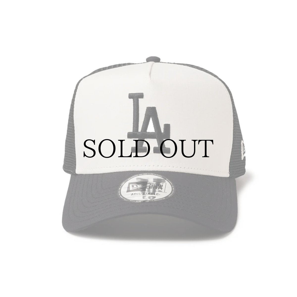 画像2: NEW ERA / 9FORTY A-Frame トラッカー MLB Typewriter ロサンゼルス・ドジャース (2)