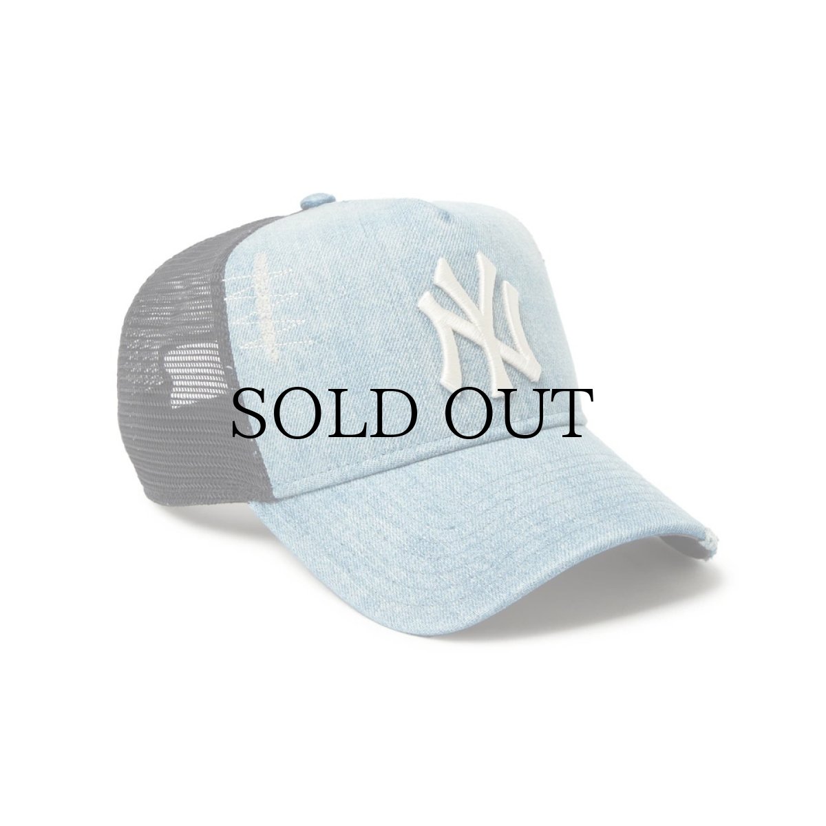 画像3: NEW ERA / 9FORTY A-Frame トラッカー Damaged Series ニューヨーク・ヤンキース (3)