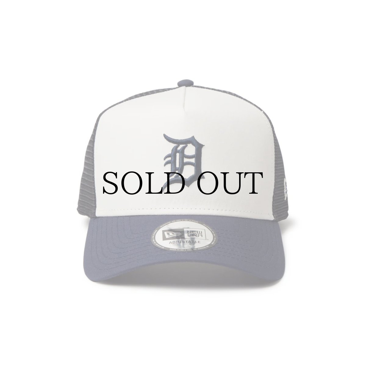 画像2: NEW ERA / 9FORTY A-Frame トラッカー MLB Typewriter デトロイト・タイガース (2)