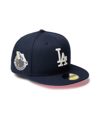 NEW ERA ロサンゼルスドジャース ハンバーガーpins付き 7 7/8