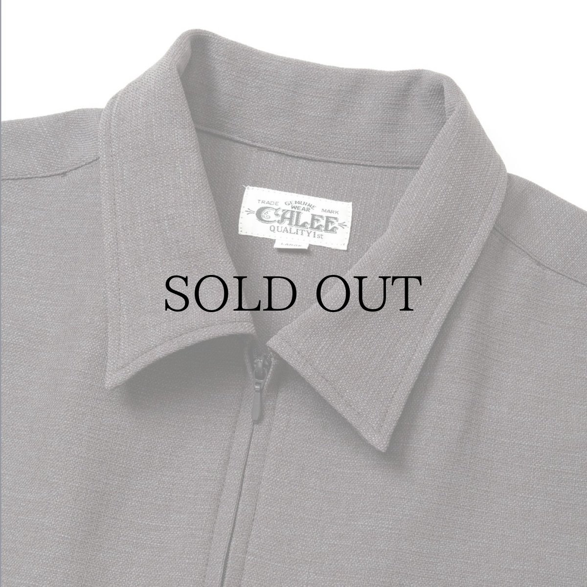 画像5: CALEE(キャリー) / DRY TOUCH BUTCHER ZIP SH (5)