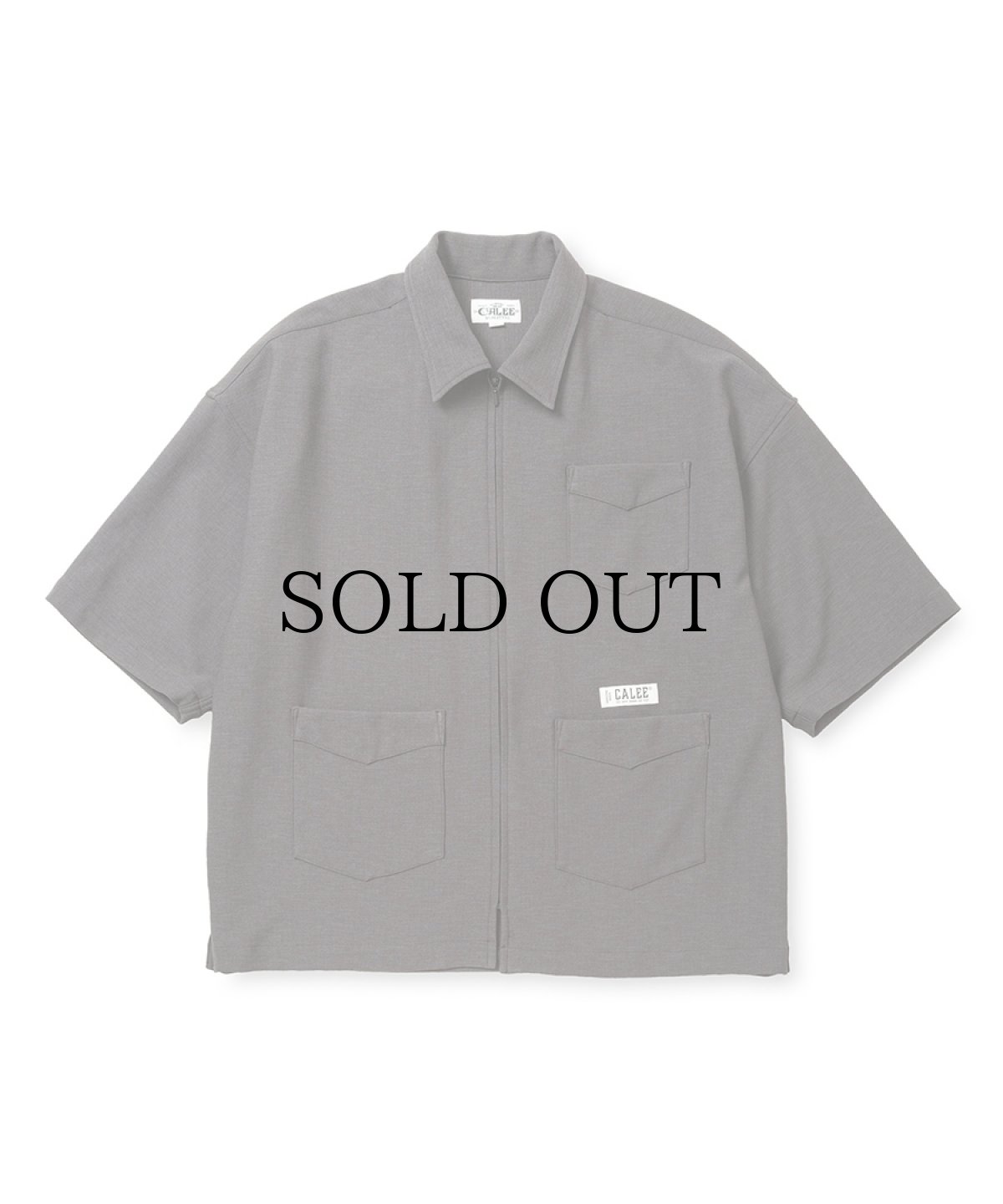 画像2: CALEE(キャリー) / DRY TOUCH BUTCHER ZIP SH (2)