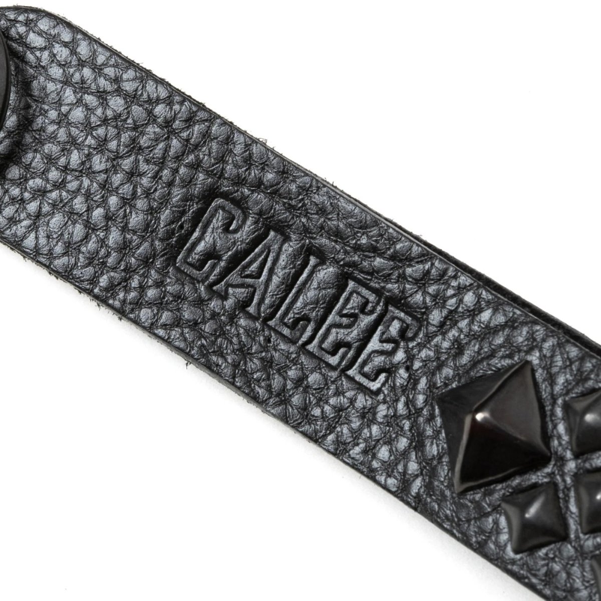 画像8: CALEE(キャリー) / STUDS LEATHER FLAT KEY RING (8)