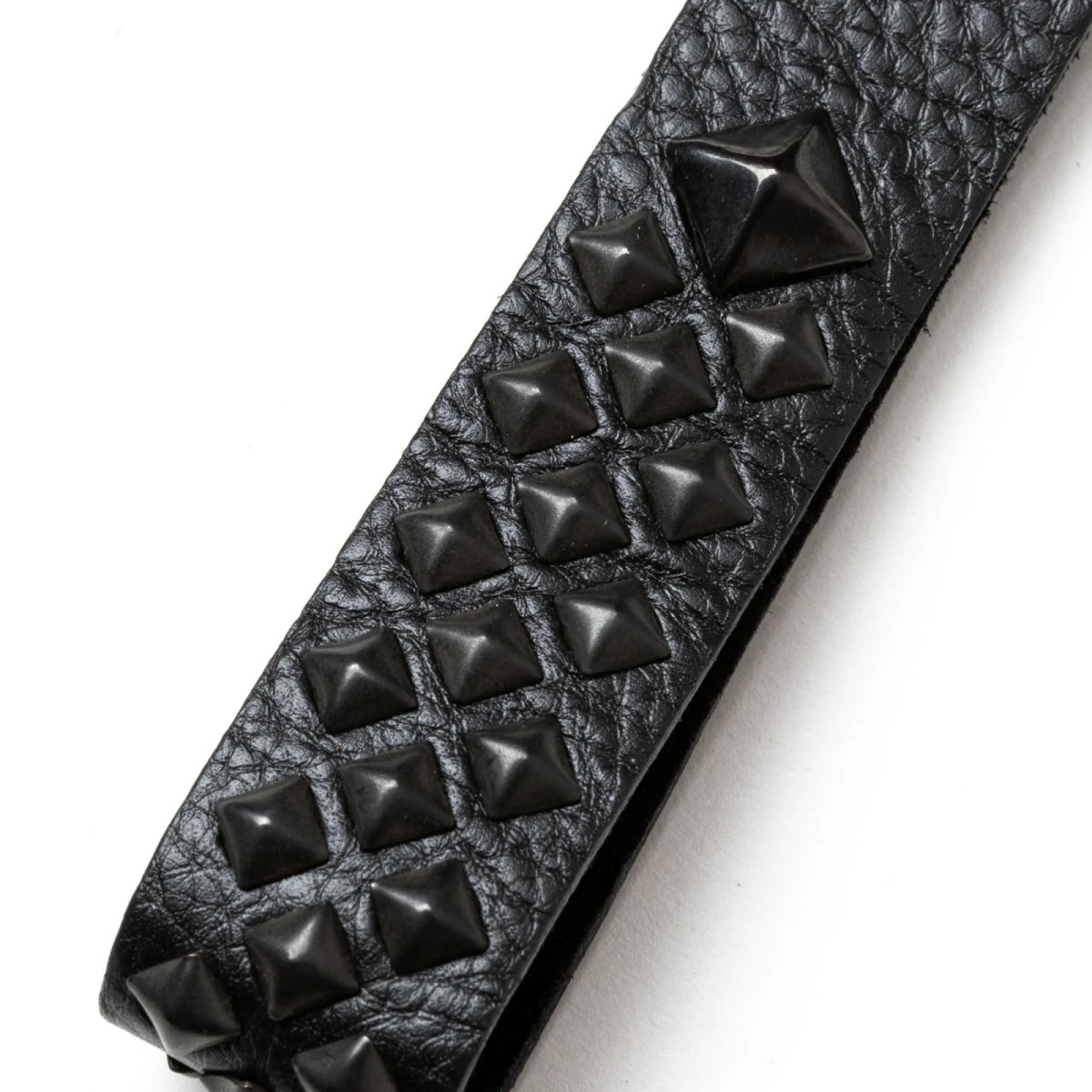 画像6: CALEE(キャリー) / STUDS LEATHER FLAT KEY RING (6)