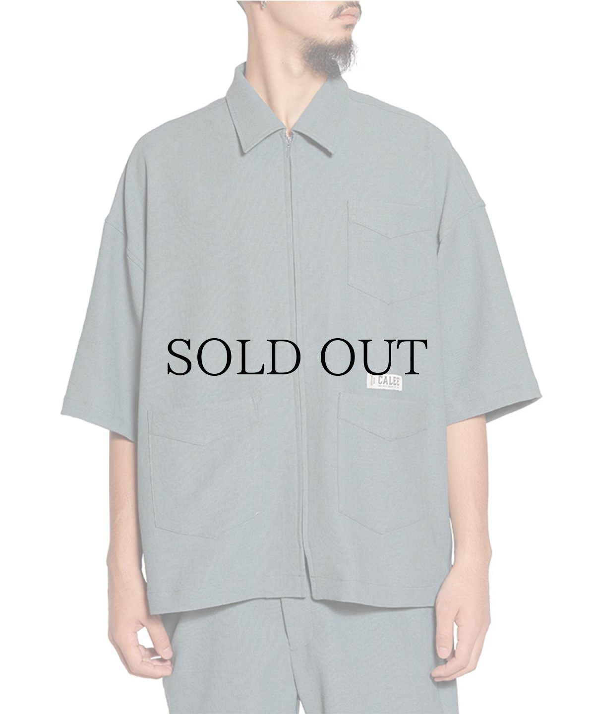 画像10: CALEE(キャリー) / DRY TOUCH BUTCHER ZIP SH (10)