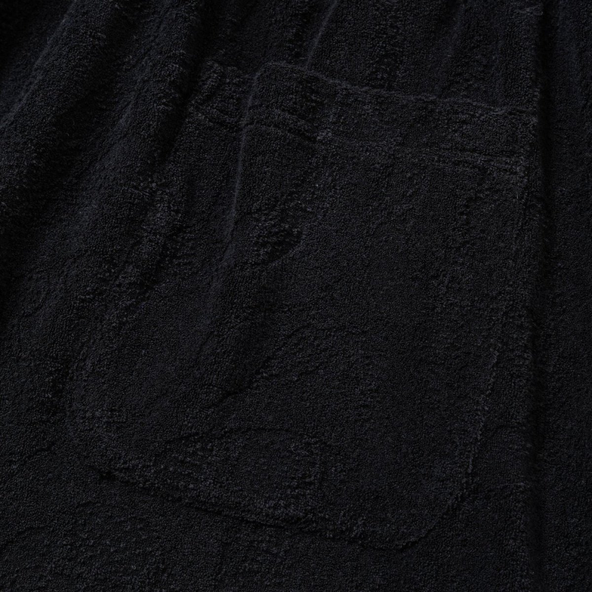 画像5: CALEE(キャリー) / SNAKE PATTERN JACQUARD PILE RELAX SHORTS (5)