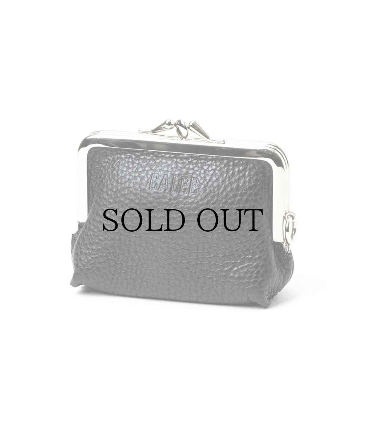 画像2: CALEE(キャリー) / STUDS LEATHER INTERNAL FLEX FRAME TYPE 2WAY MULTI WALLET (2)