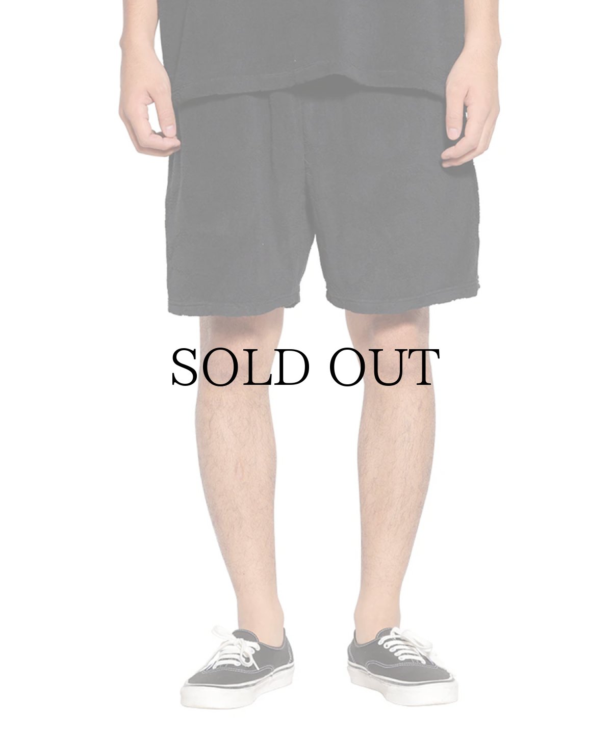 画像6: CALEE(キャリー) / SNAKE PATTERN JACQUARD PILE RELAX SHORTS (6)