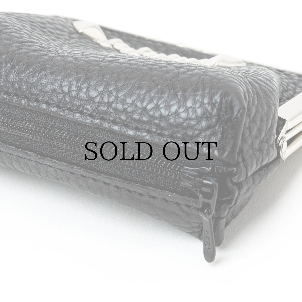 画像5: CALEE(キャリー) / STUDS LEATHER INTERNAL FLEX FRAME TYPE 2WAY MULTI WALLET (5)