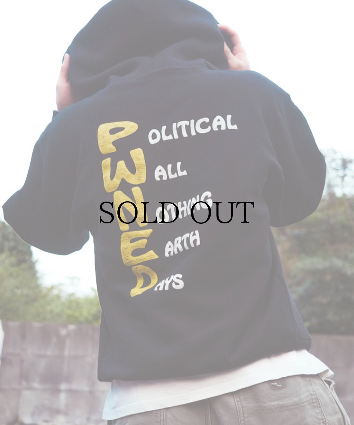画像3: PWNED(パウンド) / P.W.N.E.D ZIP HOODIE (3)