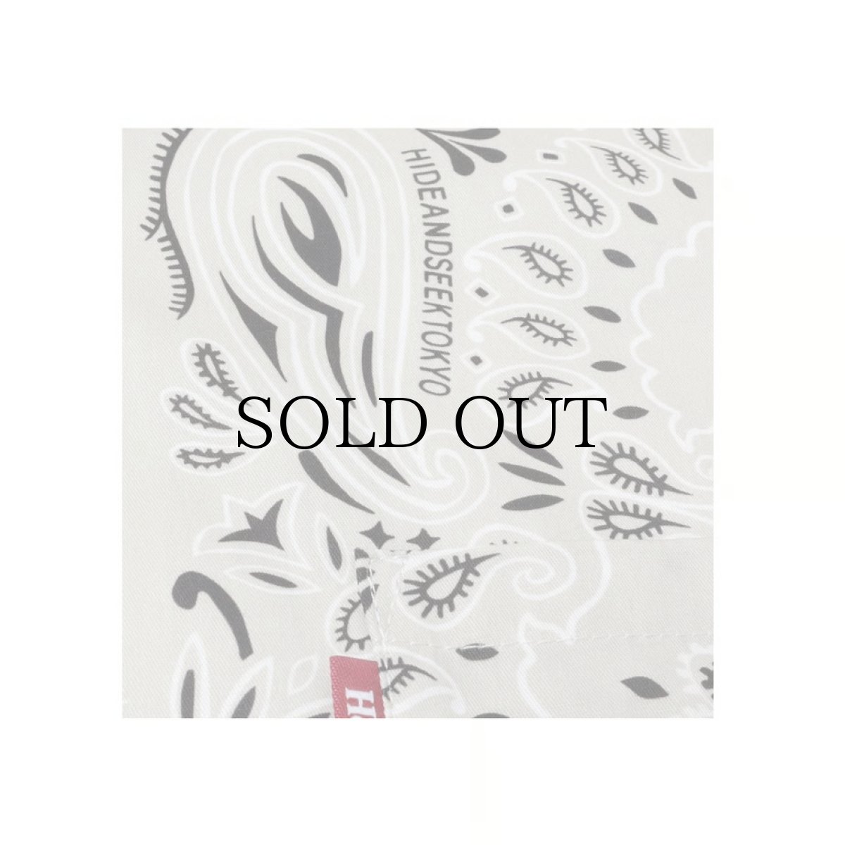 画像3: HIDEANDSEEK(ハイドアンドシーク) / Bandana Pattern L/S Shirt (3)