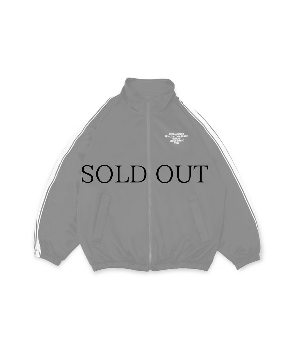 画像1: HIDEANDSEEK(ハイドアンドシーク) / Jersey Track Jacket (1)