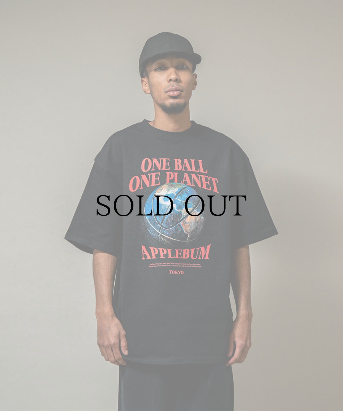 画像2: APPLEBUM(アップルバム) / “One Ball, One Planet” T-shirt 12oz (2)