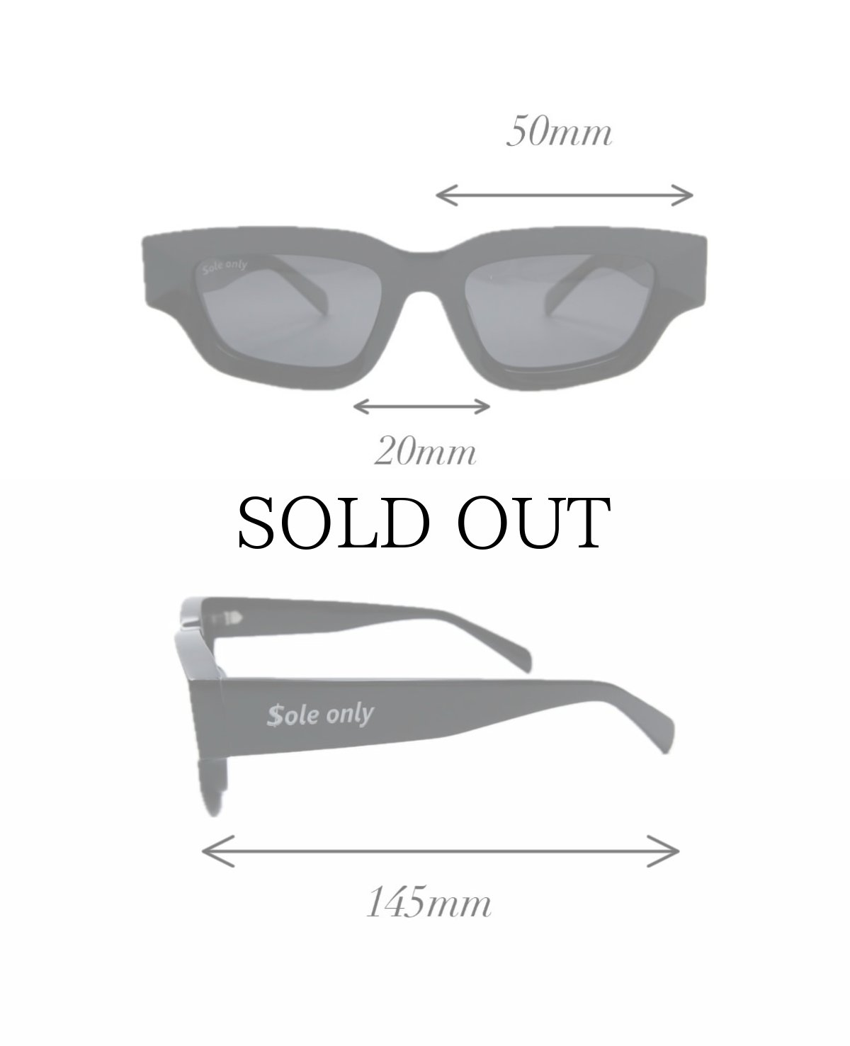 画像6: $ole only(ソールオンリー)  / Shadow X サングラス (6)