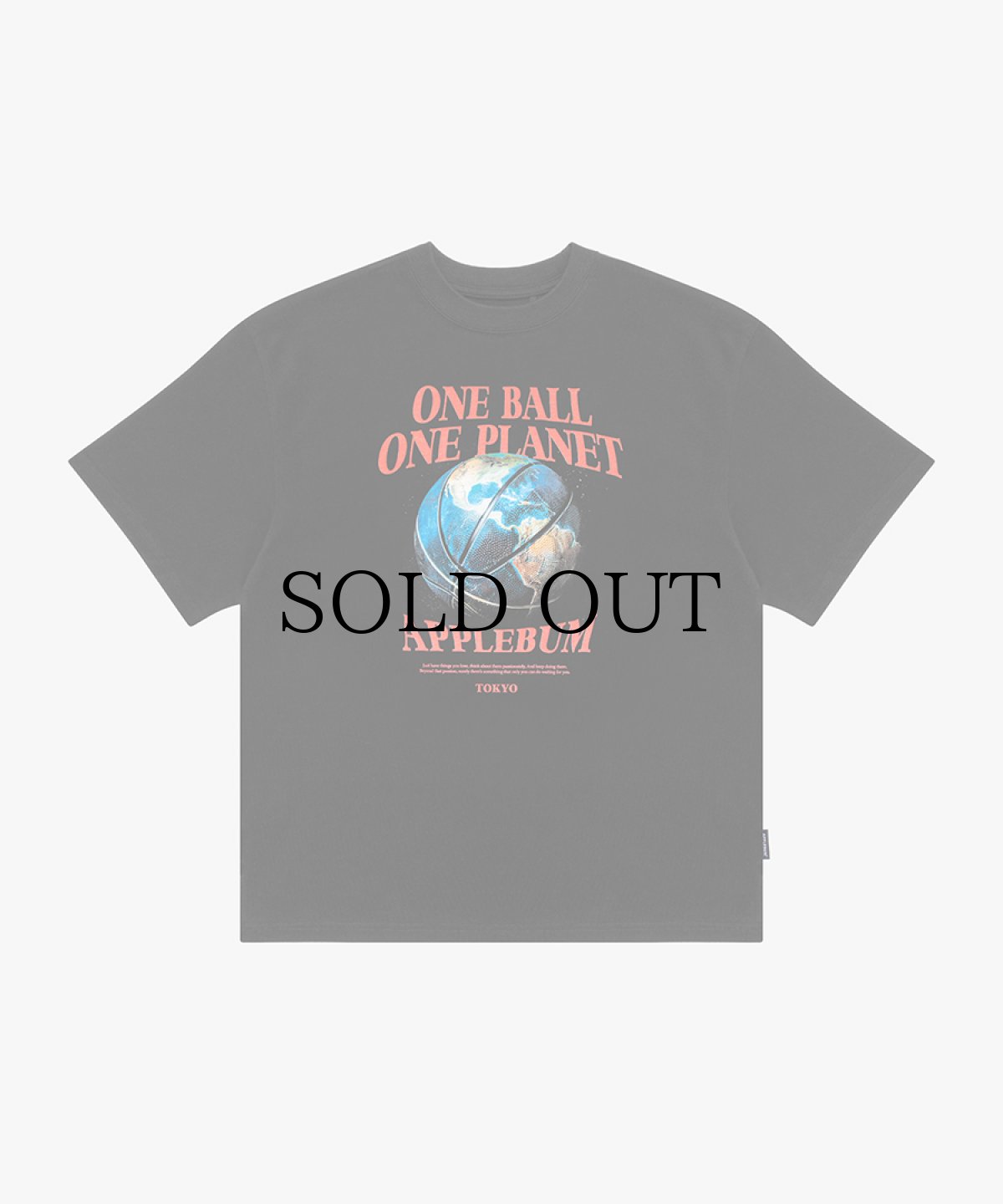 画像1: APPLEBUM(アップルバム) / “One Ball, One Planet” T-shirt 12oz (1)