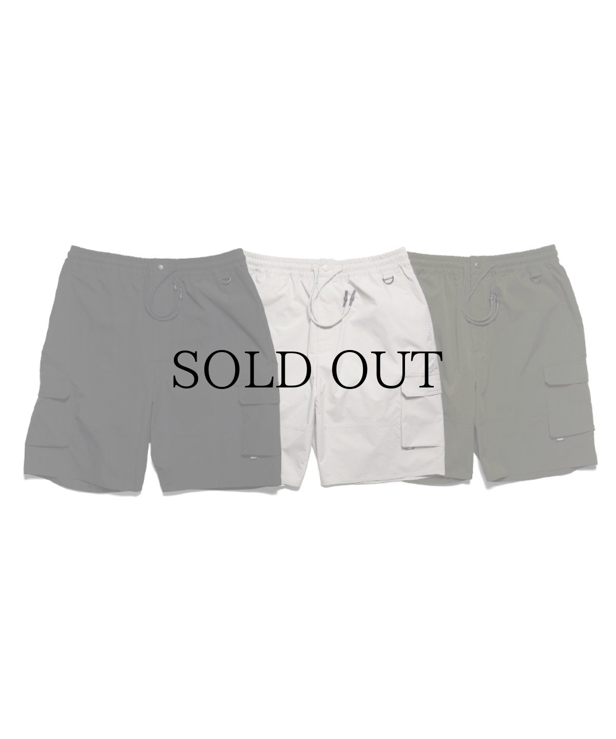 画像1: HAIGHT / RELAXING CARGO SHORTS (1)