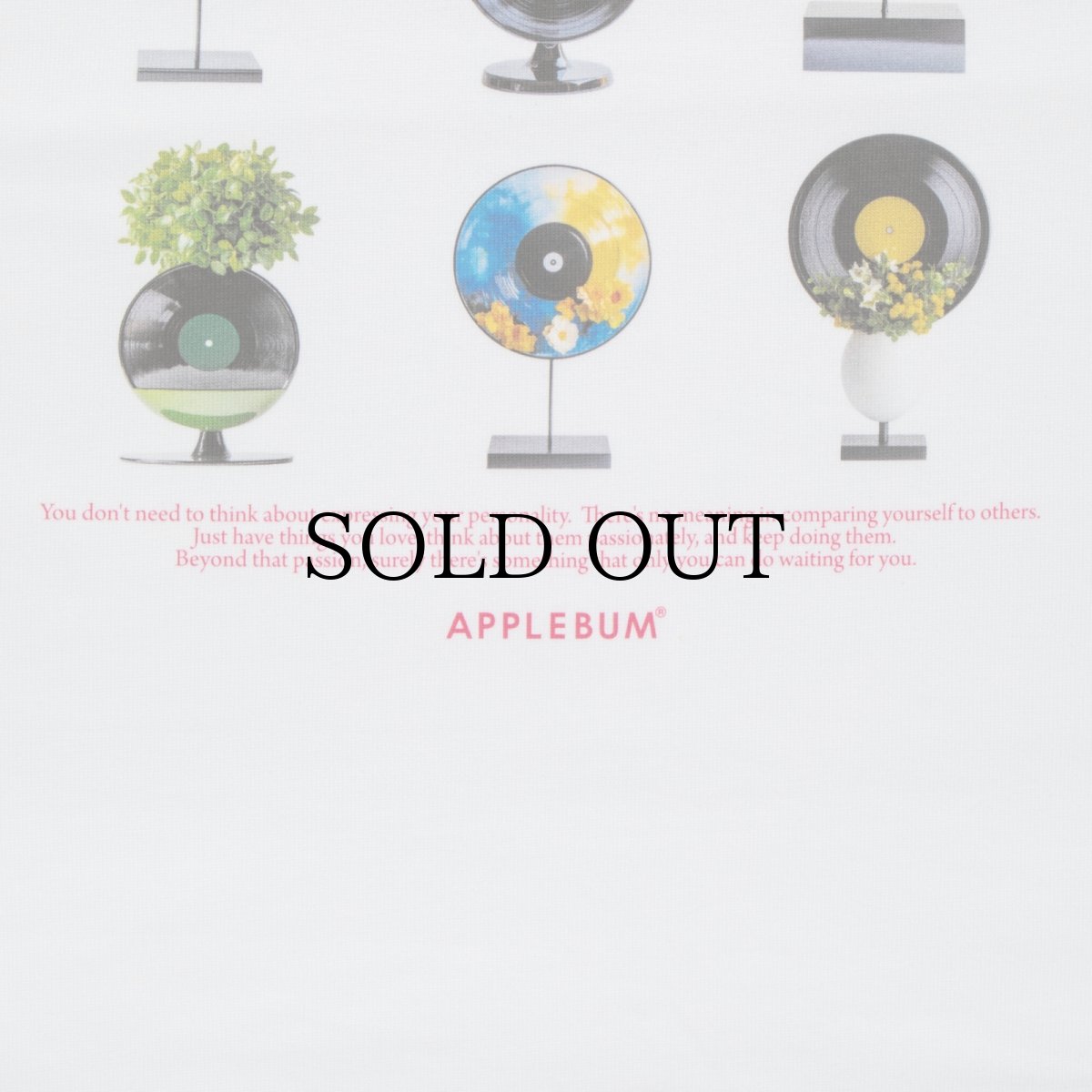 画像6: APPLEBUM(アップルバム) / "Soul Flower" T-shirt 12oz (6)