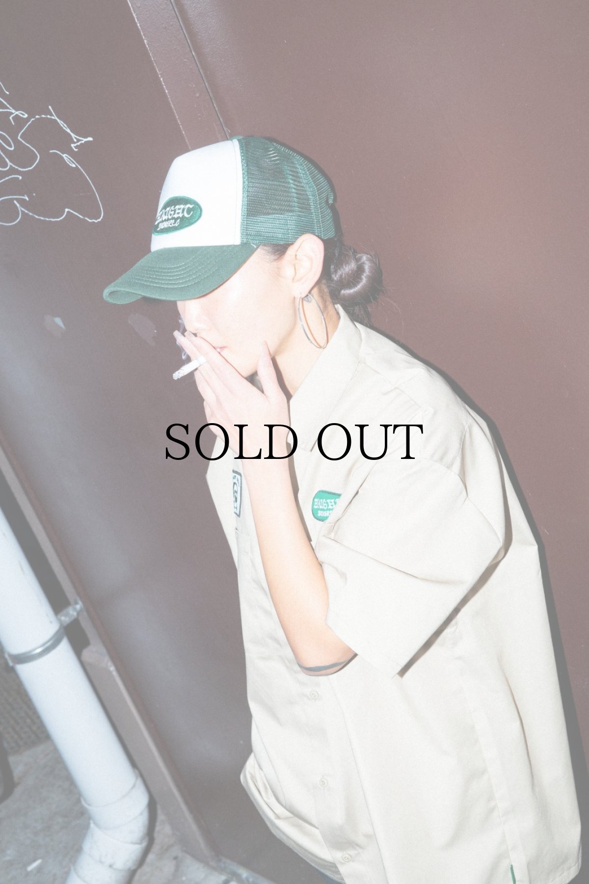 画像19: HAIGHT / SMOKERS CLUB MESH TRUCKER CAP (19)