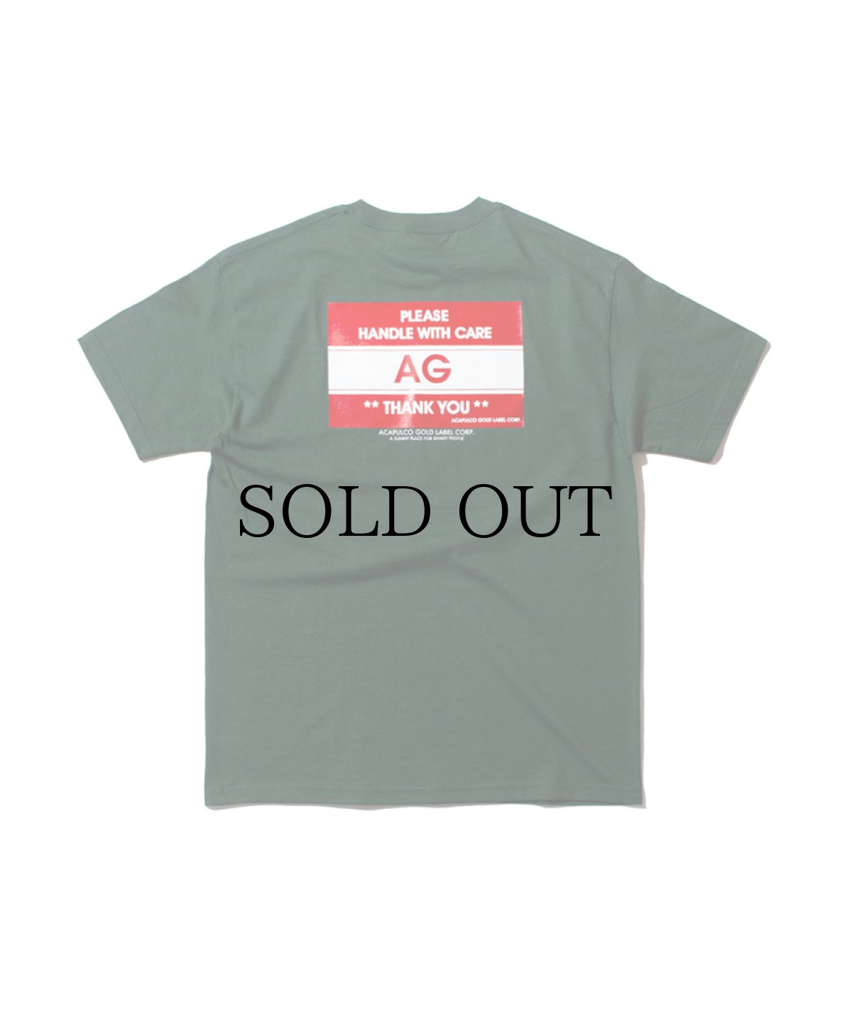 画像3: ACAPULCO GOLD(アカプルコゴールド) / HANDLE WITH CARE TEE (3)