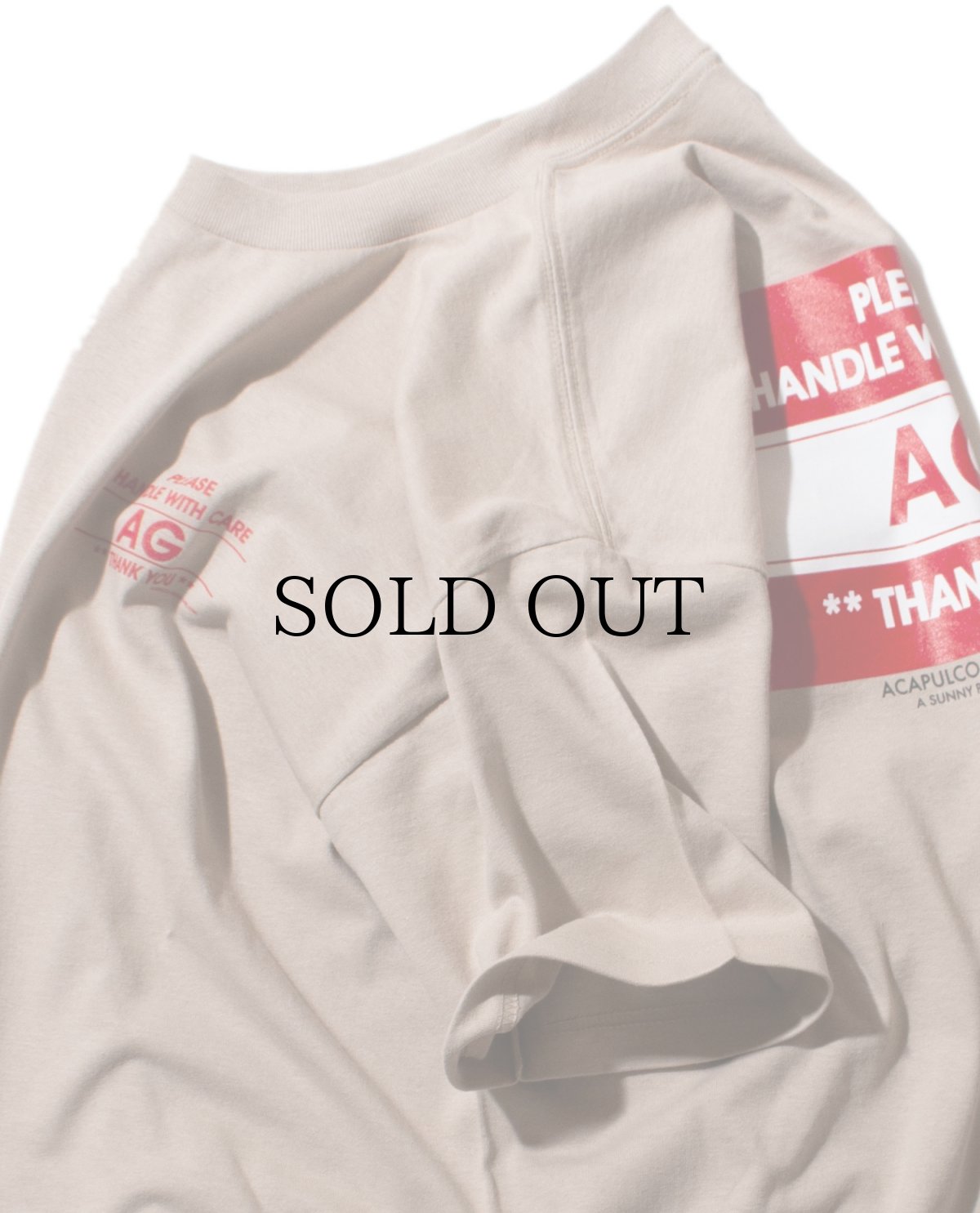 画像16: ACAPULCO GOLD(アカプルコゴールド) / HANDLE WITH CARE TEE (16)
