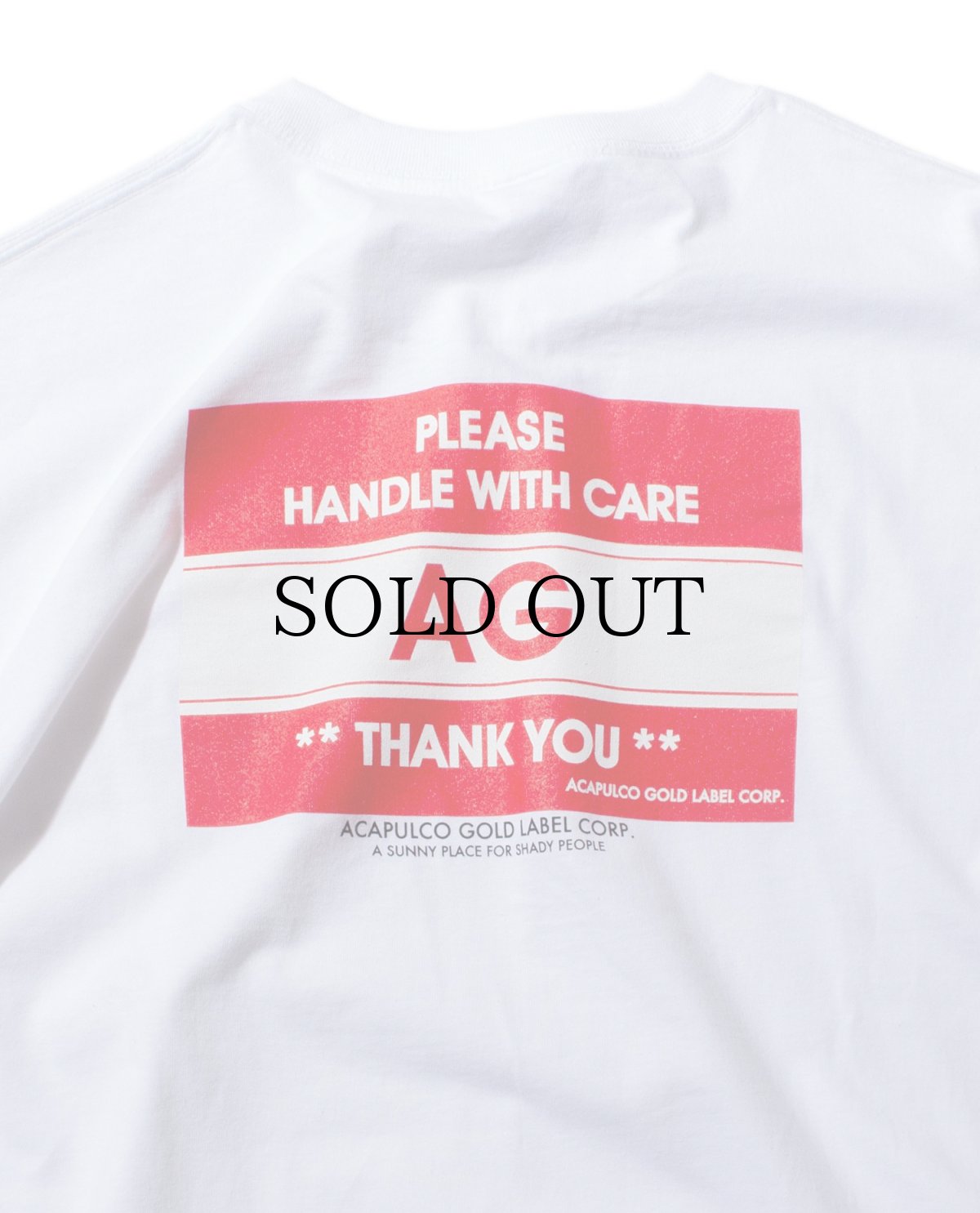 画像10: ACAPULCO GOLD(アカプルコゴールド) / HANDLE WITH CARE TEE (10)