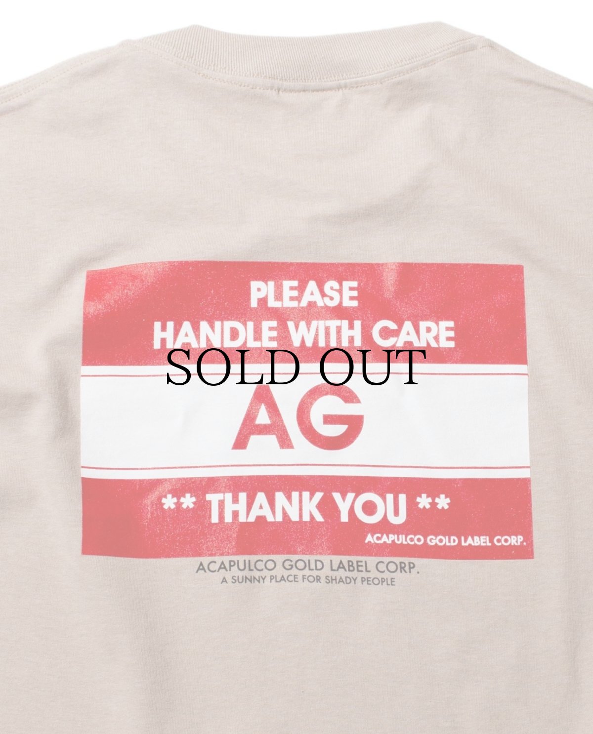画像12: ACAPULCO GOLD(アカプルコゴールド) / HANDLE WITH CARE TEE (12)