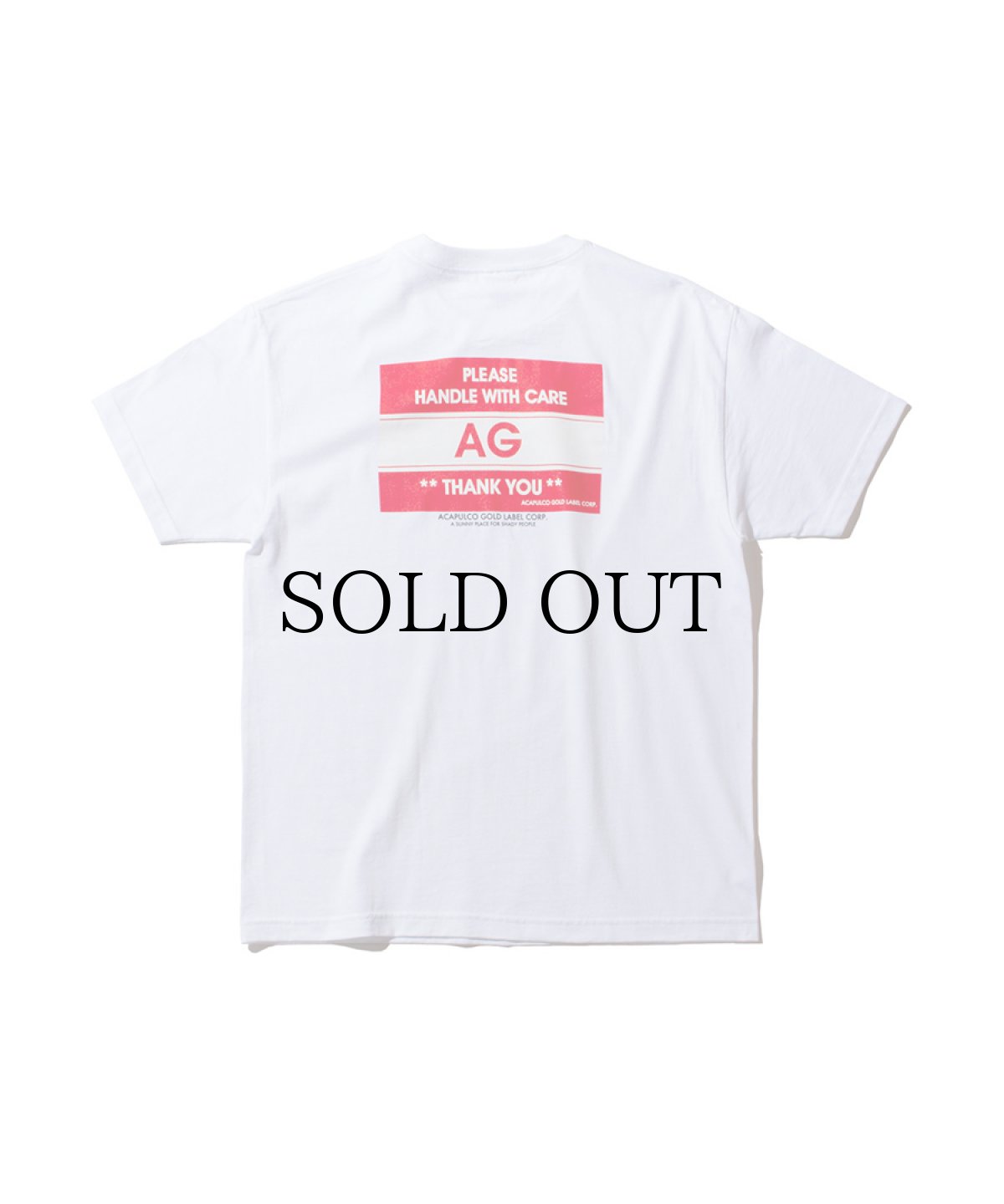 画像2: ACAPULCO GOLD(アカプルコゴールド) / HANDLE WITH CARE TEE (2)