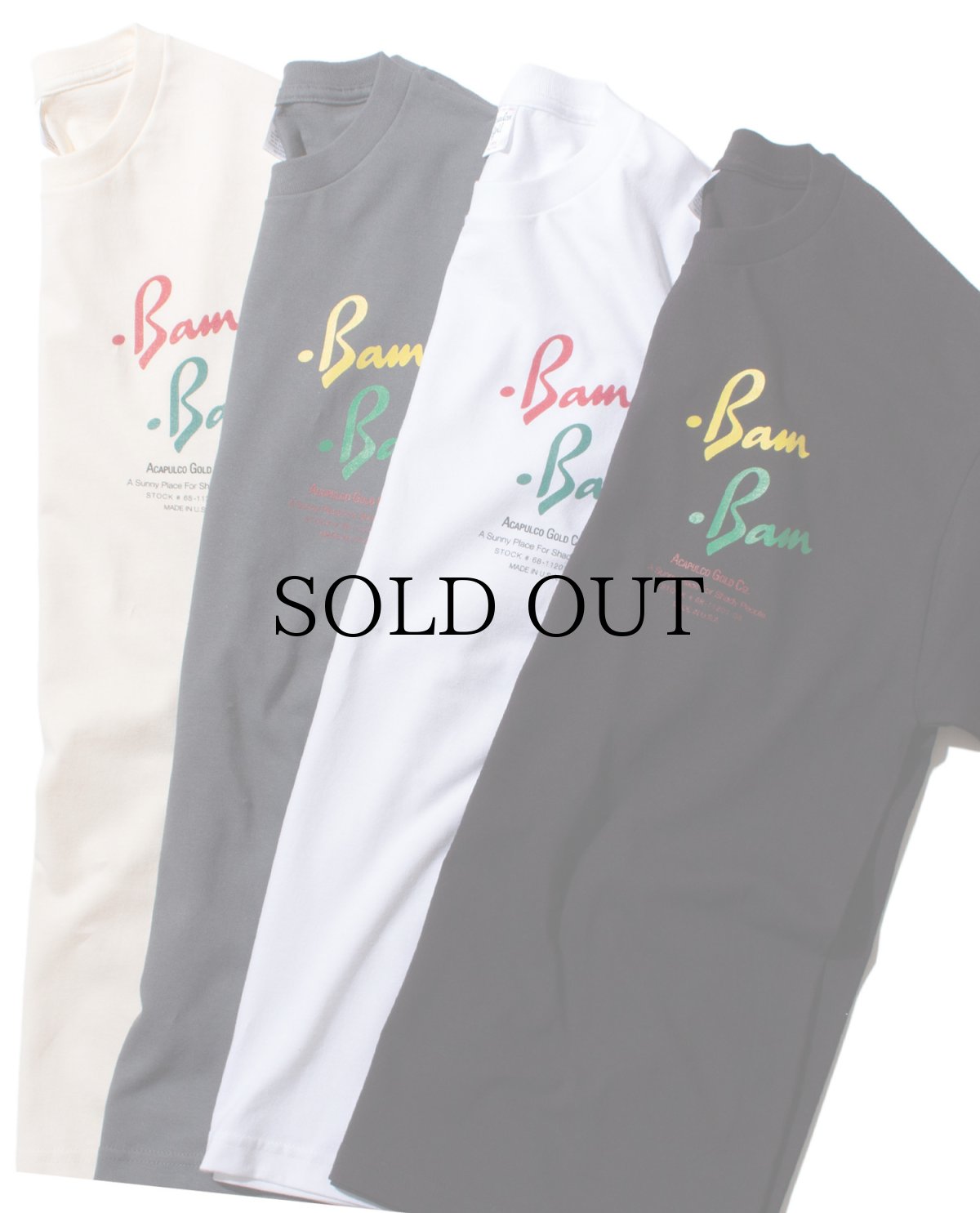 画像10: ACAPULCO GOLD(アカプルコゴールド) / BAM BAM TEE (10)