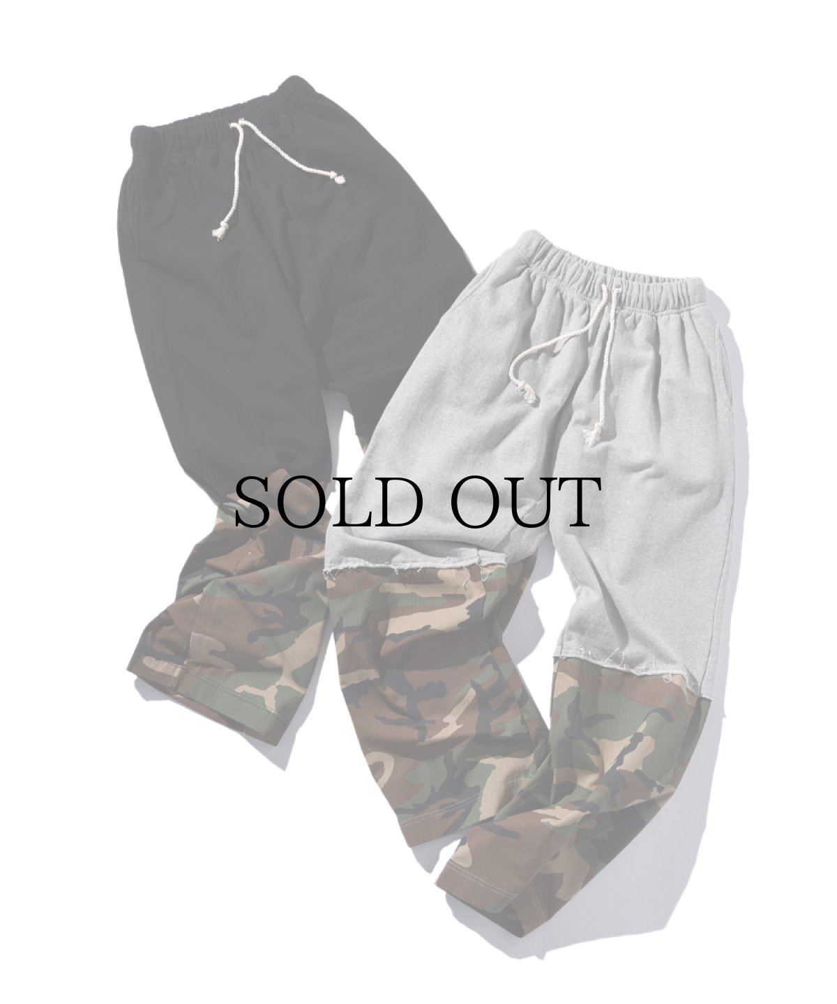 画像2: BLEND(ブレンド) / CAMO SWITCH SWEAT PANTS (2)