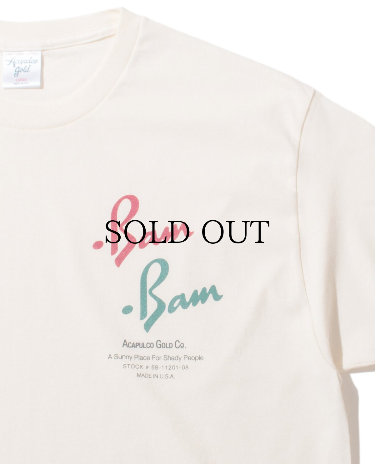 画像7: ACAPULCO GOLD(アカプルコゴールド) / BAM BAM TEE (7)